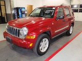 2006 Inferno Red Pearl Jeep Liberty Limited 4x4 #22696115