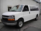 2009 Summit White Chevrolet Express LT 3500 Passenger Van #22759276