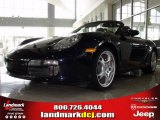 Midnight Blue Metallic Porsche Boxster in 2005