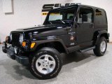 2001 Black Jeep Wrangler Sahara 4x4 #22763469