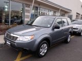 2009 Steel Silver Metallic Subaru Forester 2.5 X #22778137