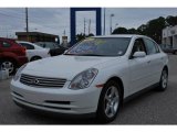 2003 Ivory White Pearl Infiniti G 35 Sedan #22764029