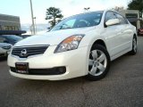 2007 Winter Frost Pearl Nissan Altima 2.5 S #22758089