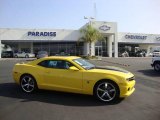 2010 Rally Yellow Chevrolet Camaro SS Coupe Transformers Special Edition #22690916
