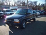 2001 Indigo Blue Metallic Chevrolet S10 LS Extended Cab 4x4 #22847183