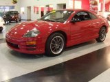 2001 Patriot Red Pearl Mitsubishi Eclipse GT Coupe #22837478