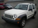 2006 Stone White Jeep Liberty Sport 4x4 #22832738