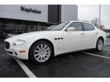2007 Bianco White Maserati Quattroporte  #22902148