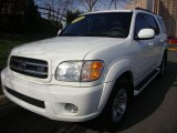 2003 Natural White Toyota Sequoia Limited #22922656