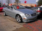 2005 Diamond Silver Metallic Mercedes-Benz CLK 320 Cabriolet #22906628