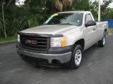 2007 Silver Birch Metallic GMC Sierra 1500 Regular Cab #22910300