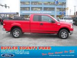 2006 Bright Red Ford F150 XLT SuperCab 4x4 #22914757