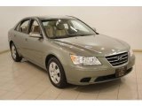 2009 Natural Khaki Green Hyundai Sonata GLS #22924552