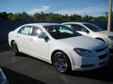 2010 Summit White Chevrolet Malibu LT Sedan #22910275