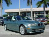 2003 Grey Green Metallic BMW 3 Series 330i Convertible #22968389