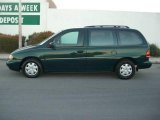 Deep Emerald Green Metallic Ford Windstar in 1998