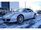 2010 Arctic Silver Metallic Porsche 911 Carrera Cabriolet #21588848