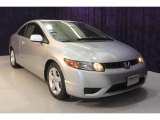 2007 Alabaster Silver Metallic Honda Civic EX Coupe #22984071