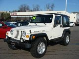 2004 Stone White Jeep Wrangler Rubicon 4x4 #22983886