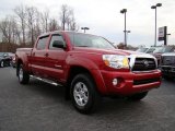 2006 Impulse Red Pearl Toyota Tacoma V6 PreRunner Double Cab #22980719