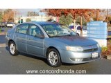 2003 Silver Blue Saturn ION 3 Sedan #22969762