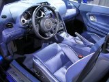 2007 Lamborghini Gallardo Spyder E-Gear Blue Scylla Interior