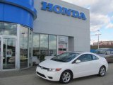 2007 Taffeta White Honda Civic EX Coupe #22979087