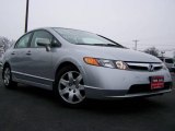 2007 Alabaster Silver Metallic Honda Civic LX Sedan #22972461