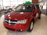 2010 Inferno Red Crystal Pearl Coat Dodge Journey SXT #22992421