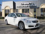 2009 Moonlight White Infiniti G 37 Sedan #22987310