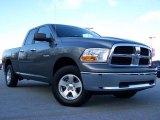 2009 Mineral Gray Metallic Dodge Ram 1500 SLT Quad Cab 4x4 #23074802