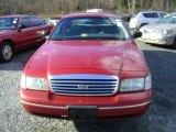 Toreador Red Metallic Ford Crown Victoria in 1998
