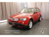 2007 Crimson Red BMW X3 3.0si #23073713