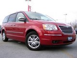 2008 Inferno Red Crystal Pearlcoat Chrysler Town & Country Limited #23074796