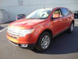 2007 Blazing Copper Metallic Ford Edge SEL Plus AWD #23085007