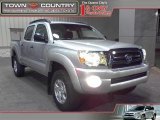 2007 Silver Streak Mica Toyota Tacoma V6 SR5 PreRunner Double Cab #23090278