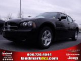 2010 Brilliant Black Crystal Pearl Dodge Charger SE #23177505