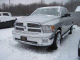 2010 Bright Silver Metallic Dodge Ram 1500 Big Horn Quad Cab 4x4 #23187306