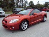 2007 Sunset Pearlescent Mitsubishi Eclipse Spyder GS #23190509