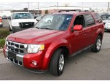 2009 Sangria Red Metallic Ford Escape Limited V6 4WD #23168087