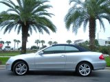 2007 Iridium Silver Metallic Mercedes-Benz CLK 350 Cabriolet #23170218