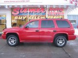 Flame Red Dodge Durango in 2003