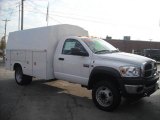 2008 Bright White Dodge Ram 5500 HD ST Regular Cab Chassis Utility #23253953