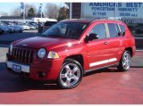 2007 Inferno Red Crystal Pearlcoat Jeep Compass Limited 4x4 #23259685