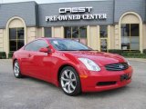2006 Laser Red Pearl Infiniti G 35 Coupe #23268040
