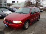 2000 Sunset Red Nissan Quest GXE #23321070