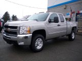 2009 Silver Birch Metallic Chevrolet Silverado 2500HD LT Extended Cab 4x4 #23378877