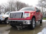 2010 Red Candy Metallic Ford F150 XLT SuperCab 4x4 #23398294