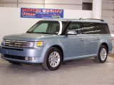 2009 Light Ice Blue Metallic Ford Flex SEL #23385600