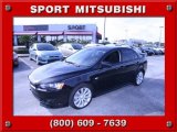 2008 Black Mitsubishi Lancer GTS #23398954